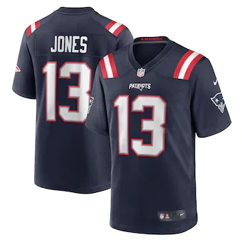 mens nike jack jones navy new england patriots game player 